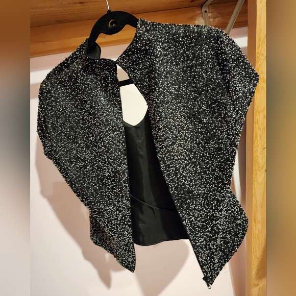 Zola Evening Beaded Top Size 8 - Picture 4 of 4